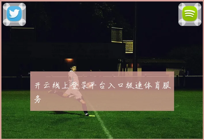 开云线上登录平台入口极速体育服务